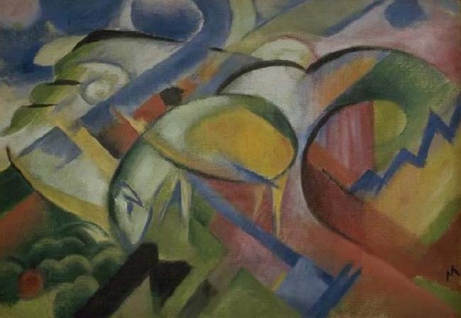 Franz Marc The Lamb oil painting picture